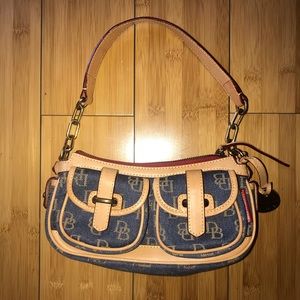 Authentic Dooney & Bourke banana bag